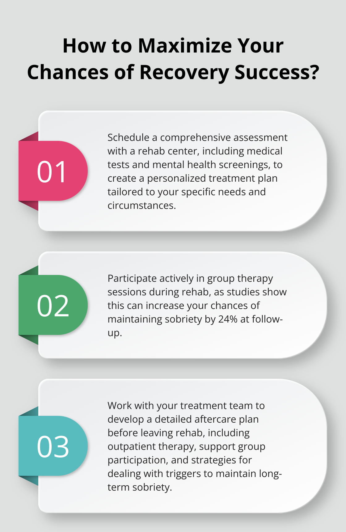 Infographic: How to Maximize Your Chances of Recovery Success? - alcohol rehab places